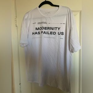 The 1975 Shirt Modernity Has Failed Us